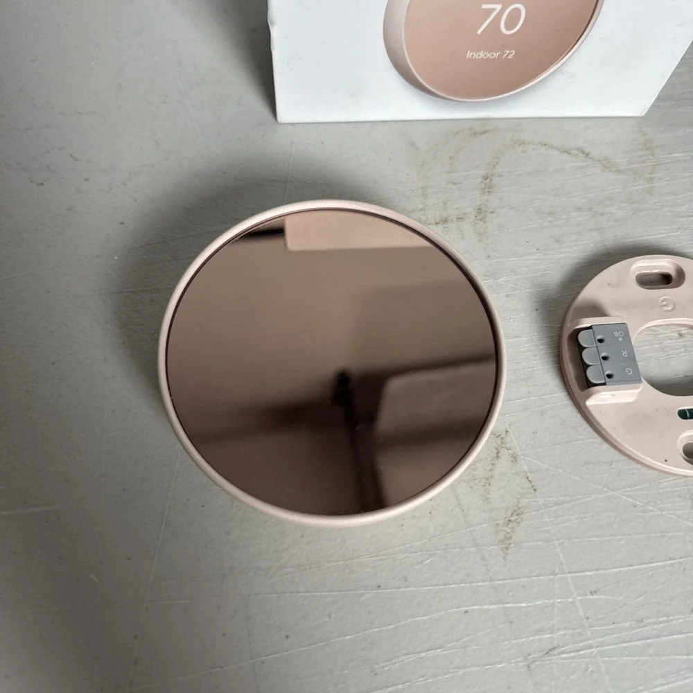 Google Nest Smart Thermostat, Sand - GA02082-US